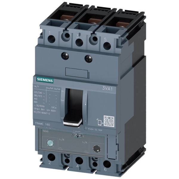Автоматический выключатель Siemens 3VA1180-4EF32-0AA0