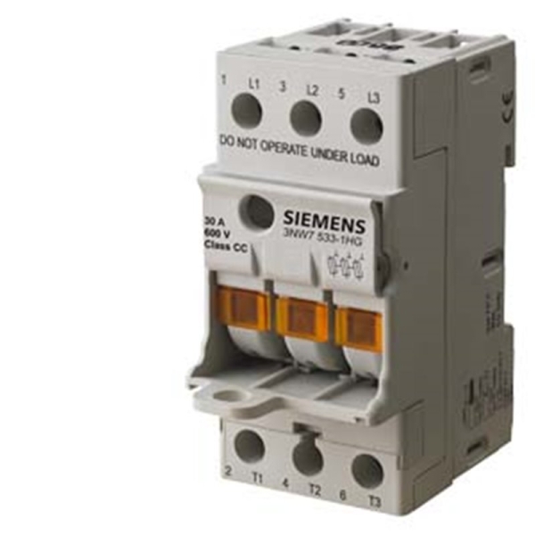 Держатель цилиндрических предохранителей Siemens 3NW7033