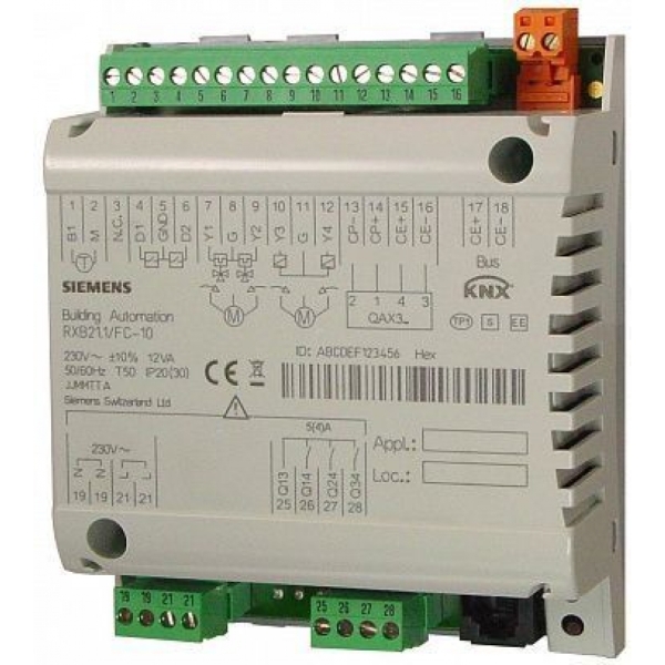 Комнатные Контроллеры Siemens RXB21.1/FC-10