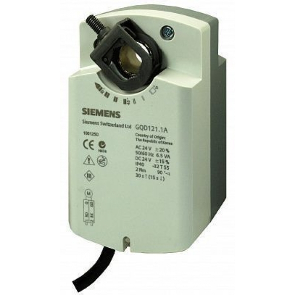 Привод воздушной заслонки Siemens GQD321.1A