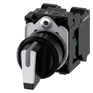 Тумблер, с подсветкой Siemens 3SU1100-2BL60-3NA0